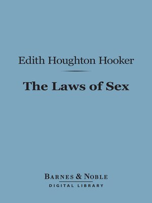 cover image of The Laws of Sex (Barnes & Noble Digital Library)